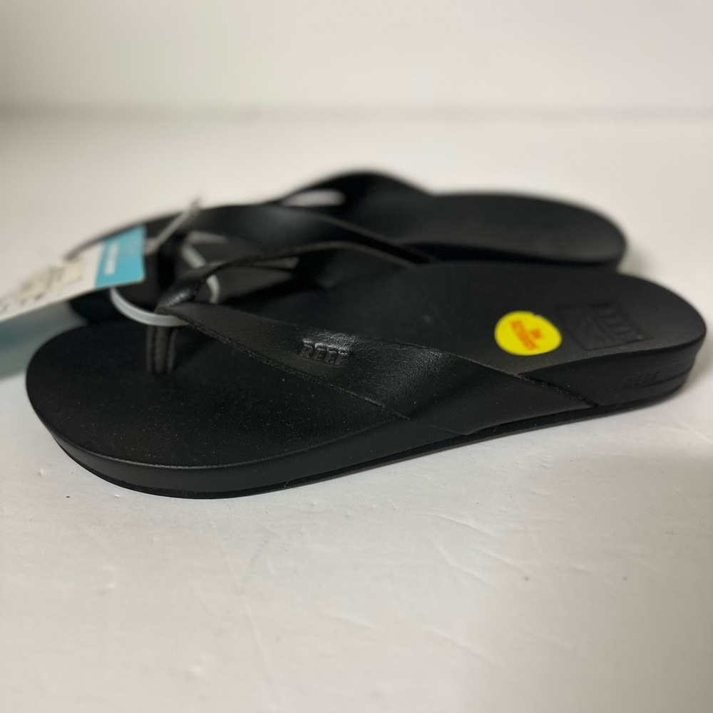 NWT Reef Women’s Black Sandals Size 5 - Picture 5 of 6
